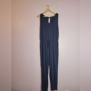 ⭐️ NWOT Pretty Garden Navy Sleeveless Romper/Jumpsuit Size XL